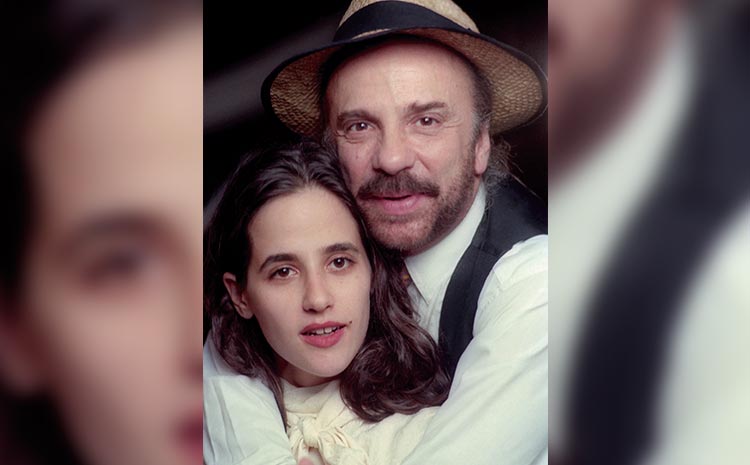 1998 Tio Vânia Atores Mariana Lima,Renato Borghi, e Luciano Chirolli